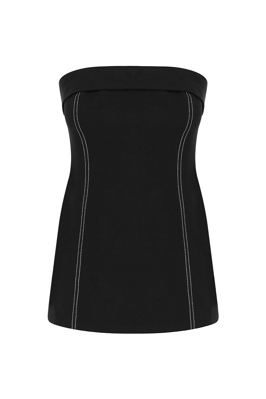 CALANDRA TOP - BLACK