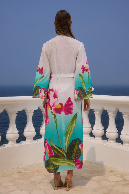 CAMILLE ROBE - NALANI PRINT