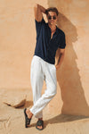 CARLOS TOP - NAVY
