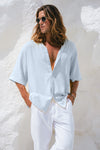 CASSIAN SHIRT - SKY BLUE