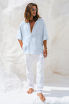 CASSIAN SHIRT - SKY BLUE