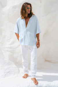 CASSIAN SHIRT - SKY BLUE