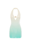 CATIANA MINI DRESS - AQUA OMBRE