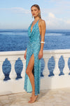 CICI MAXI DRESS - OPHELIA BLUE