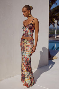 CICI MAXI SKIRT - SONARA PRINT