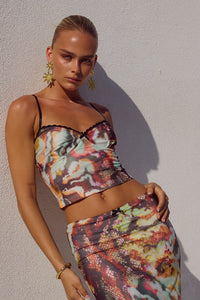 CICI TOP - SONARA PRINT