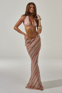 CUBA SIDE TIE BIKINI BOTTOM - SADIE PINK