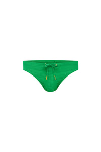 DAMIEN PLAIN RACER SWIM BRIEF - GREEN