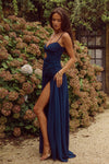 DANIKA MAXI DRESS - NAVY