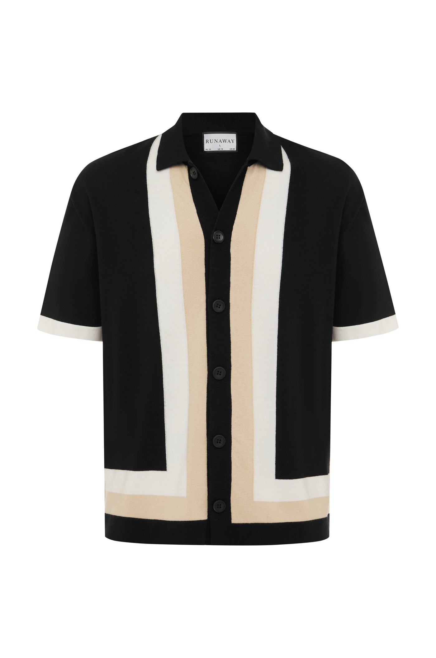 DARIUS SHIRT - BLACK  MULTI