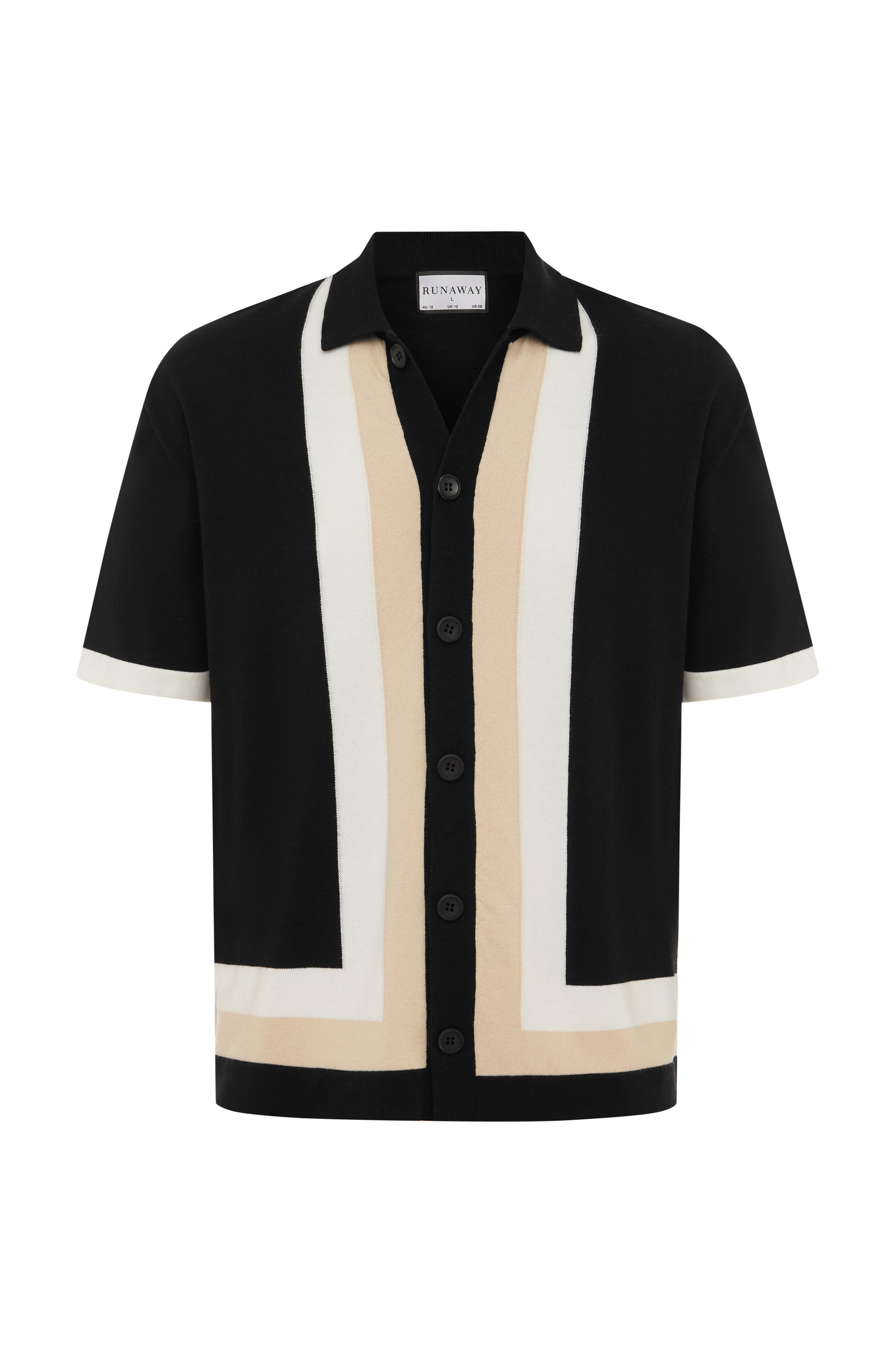 DARIUS SHIRT - BLACK  MULTI