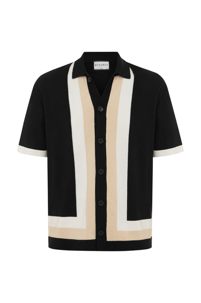 DARIUS SHIRT - BLACK MULTI