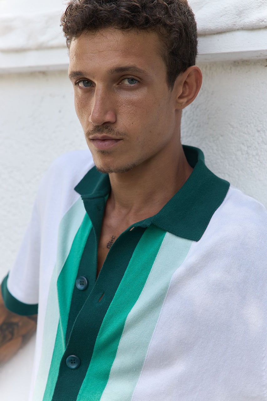 DARIUS SHIRT - GREEN MULTI