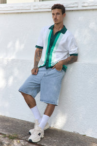 DARIUS SHIRT - GREEN MULTI