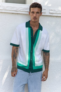 DARIUS SHIRT - GREEN MULTI