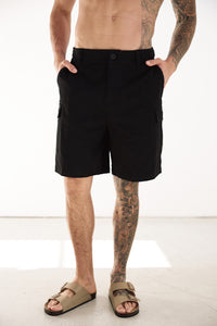 DAX CARGO SHORTS - BLACK