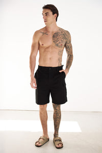 DAX CARGO SHORTS - BLACK