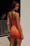 DEIA SEQUIN MINI DRESS - BLAZE OMBRE