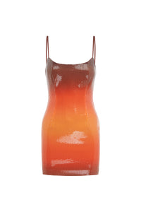 DEIA SEQUIN MINI DRESS - BLAZE OMBRE
