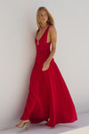 DENVER MAXI DRESS - CHERRY
