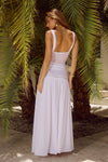 DENVER MAXI DRESS - WHITE