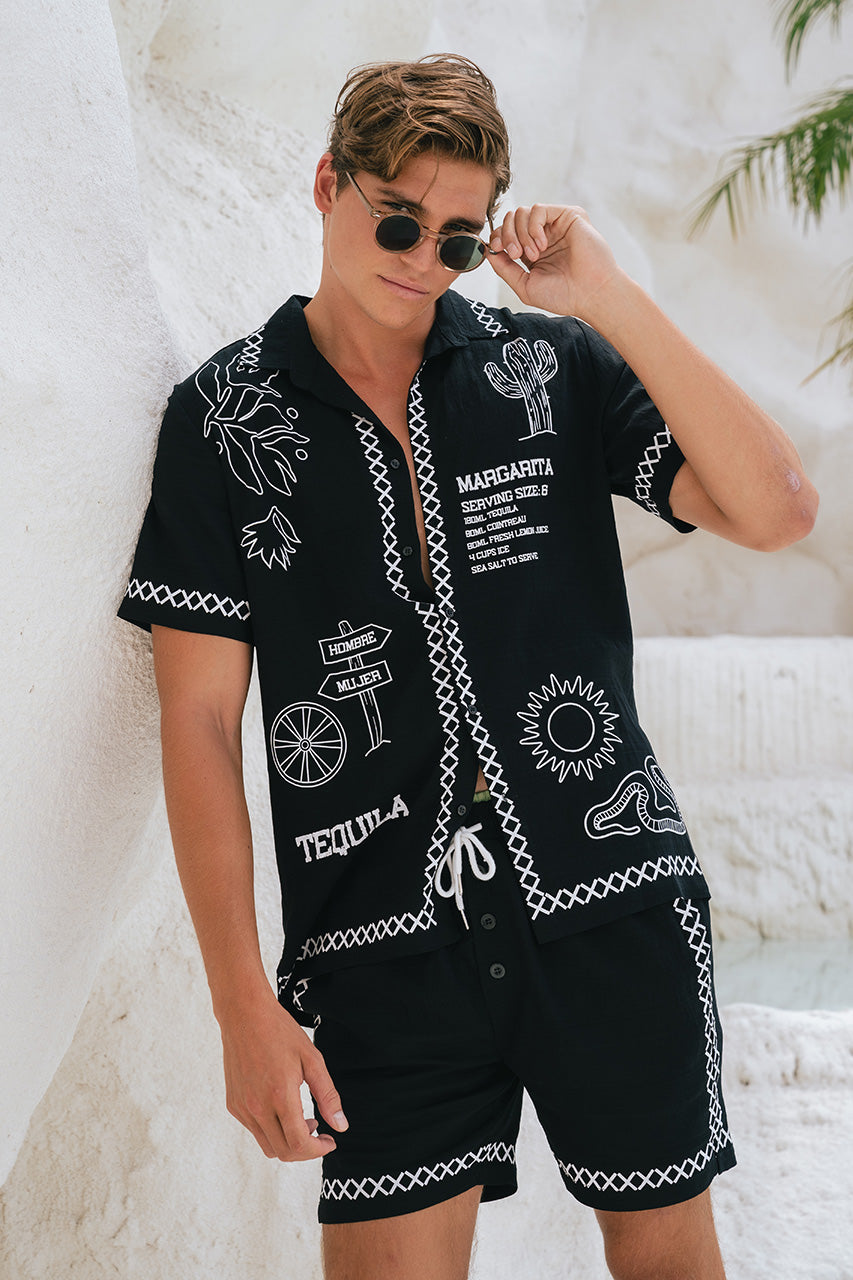 DIEGO SHIRT - BLACK