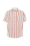ELIJAH SHIRT - RED STRIPE