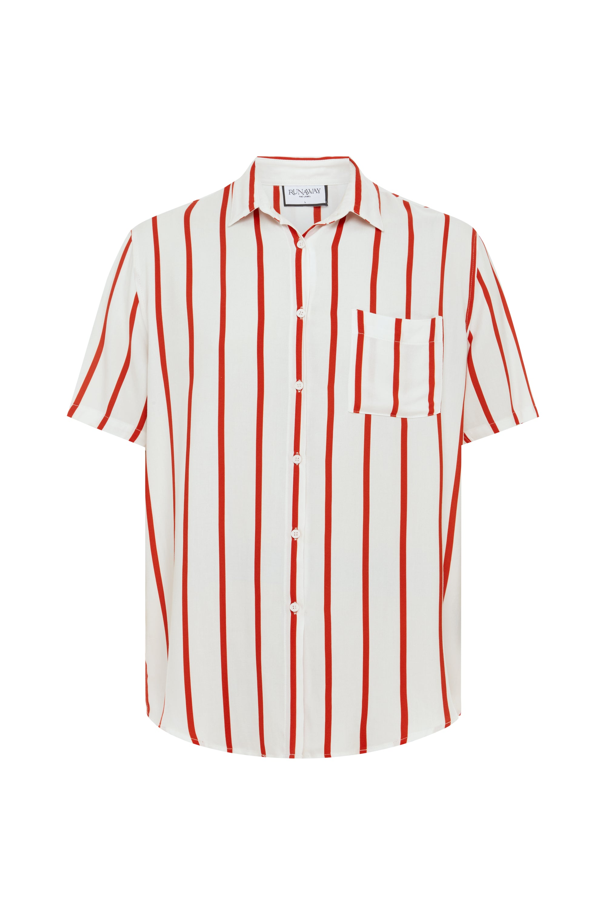 ELIJAH SHIRT - RED STRIPE