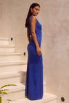 ELLIRA MAXI DRESS - COBALT BLUE