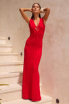 ELLIRA MAXI DRESS - RED