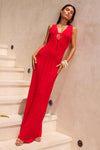 ELLIRA MAXI DRESS - RED