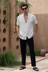 ELTON SHIRT - WHITE DOT
