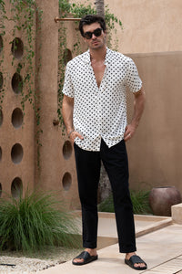 ELTON SHIRT - WHITE DOT