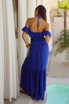 ETALLIA MAXI DRESS - COBALT BLUE