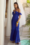 ETALLIA MAXI DRESS - COBALT BLUE