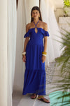 ETALLIA MAXI DRESS - COBALT BLUE