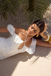 ETALLIA MAXI DRESS - WHITE