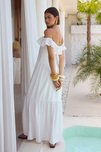 ETALLIA MAXI DRESS - WHITE