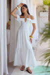 ETALLIA MAXI DRESS - WHITE