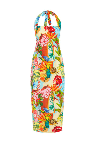 ETALLIA MIDI DRESS - ETALLIA MULTI