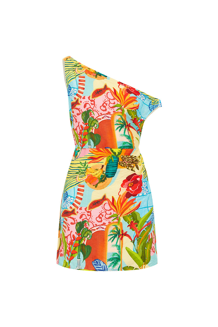 ETALLIA MINI DRESS - ETALLIA MULTI