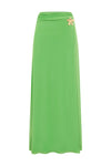FARLEY MAXI SKIRT - APPLE