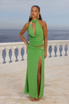 FARLEY MAXI SKIRT - APPLE