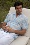 FINN SHIRT - BLUE/WHITE