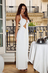 FLORA MAXI DRESS - WHITE