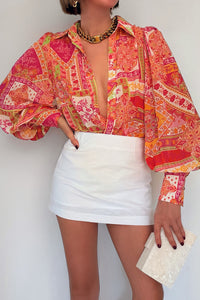 FLEETWOOD BLOUSE - CAVELLO PEACH