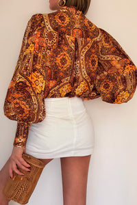 FLEETWOOD BLOUSE - MAGNOLIA MANGO