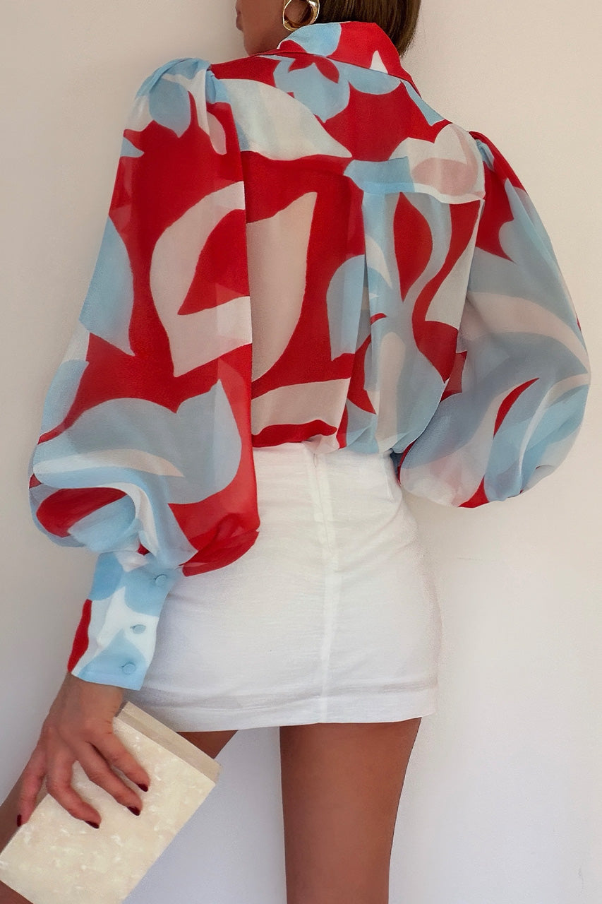 FLEETWOOD BLOUSE - AMOREE RED