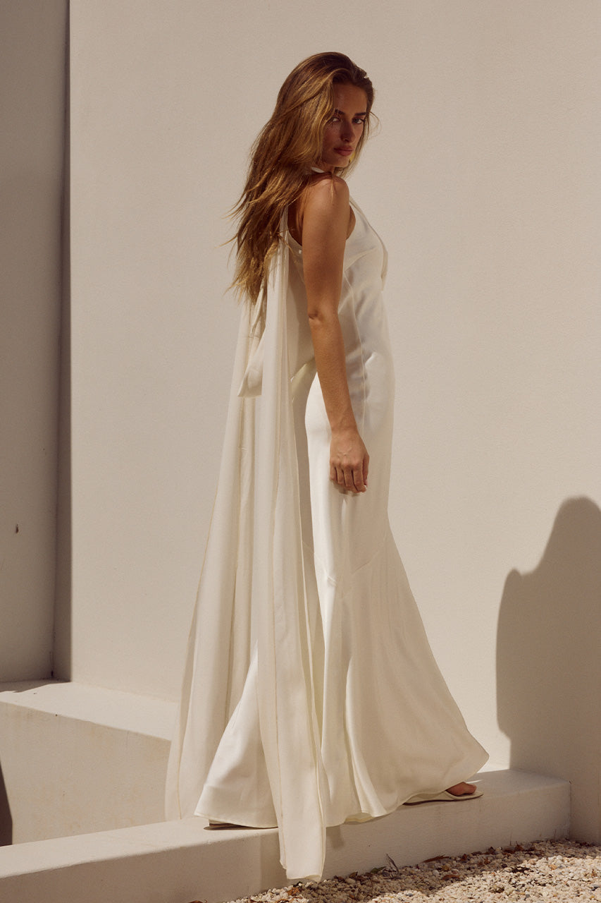GABRIELLA MAXI DRESS - IVORY