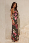HALSTON HALTER MAXI DRESS - CATARINA BLACK